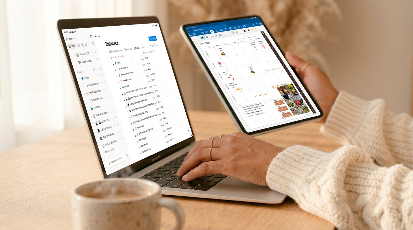 GoodNotes vs Notability: cuál es mejor para tu planner digital