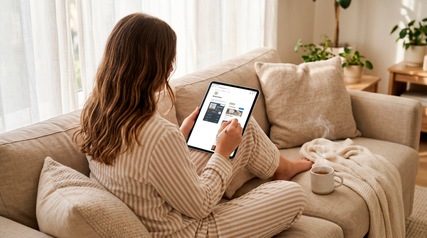 Reset & Plan: cómo reiniciar tu vida cuando sientes que perdiste el rumbo