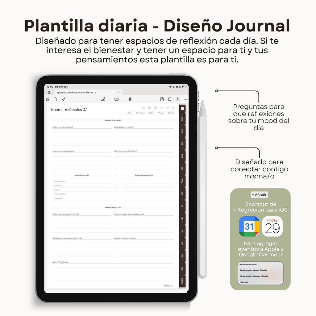 Agenda Digital Chocolate 2026 Diaria