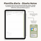 Agenda Digital Vichy Matcha 2026 Diaria - Páginas adicionales