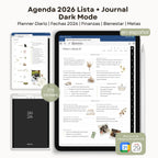 Agenda Digital Dark Mode 2026 Diaria