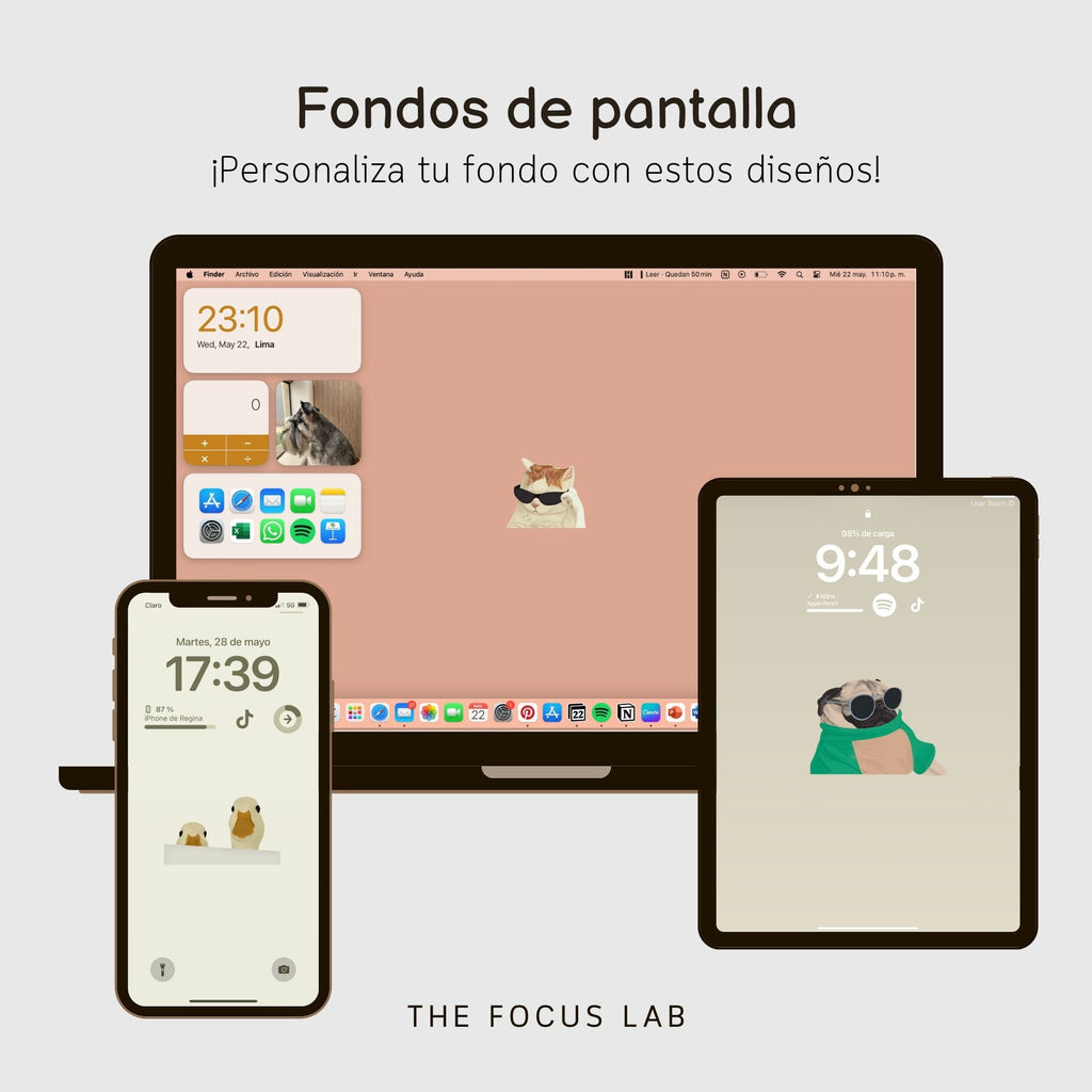 Fondos de Pantalla de Animalitos - Vista principal para iPad