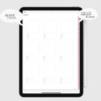 Cuaderno Digital Universidad | UPlanner rosado | Stickers