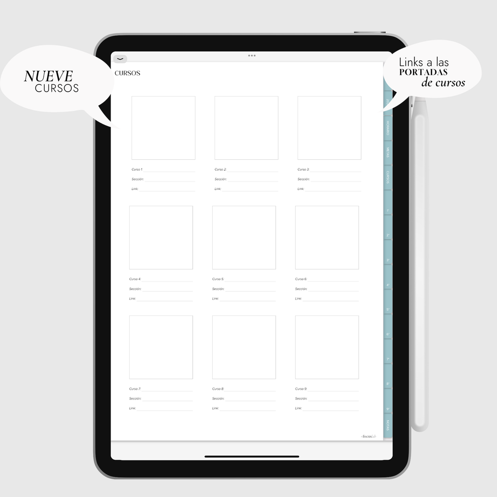 Cuaderno Digital Universidad | UPlanner | Stickers
