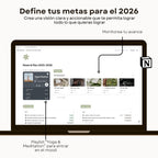 Reset & Plan 2026 - Plantilla de Notion