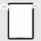 Cuaderno Digital Universidad | UPlanner Beige | Stickers