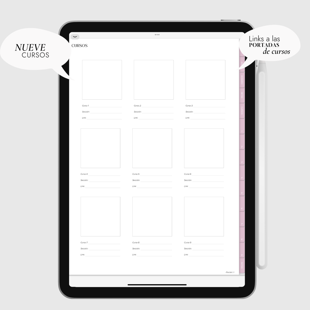 Cuaderno Digital Universidad | UPlanner | Stickers