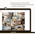 Guía de Manifestación Notion | Plantilla Digital + Vision Board - Vista interior de páginas
