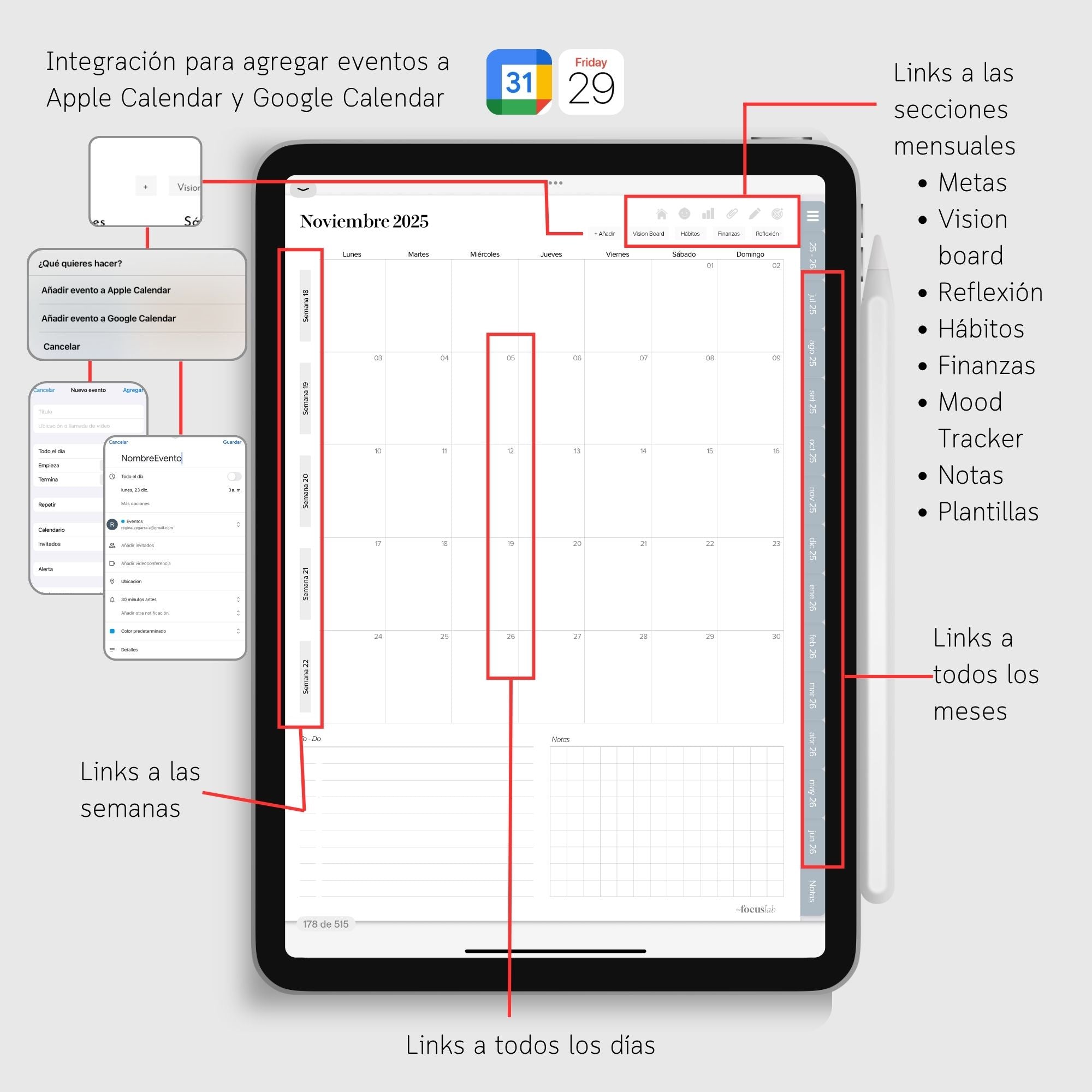 Agenda Digital Azul 2025-2026