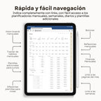 Agenda Digital Beige 2026 Diaria