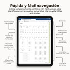 Agenda Digital Vichy Matcha 2026 Diaria - Ejemplo de uso en GoodNotes