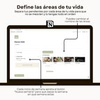 Planner 2026 - Plantilla de Notion - Vista interior de páginas