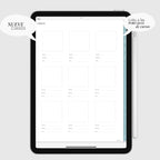 Cuaderno Digital Universidad | UPlanner Celeste | Stickers