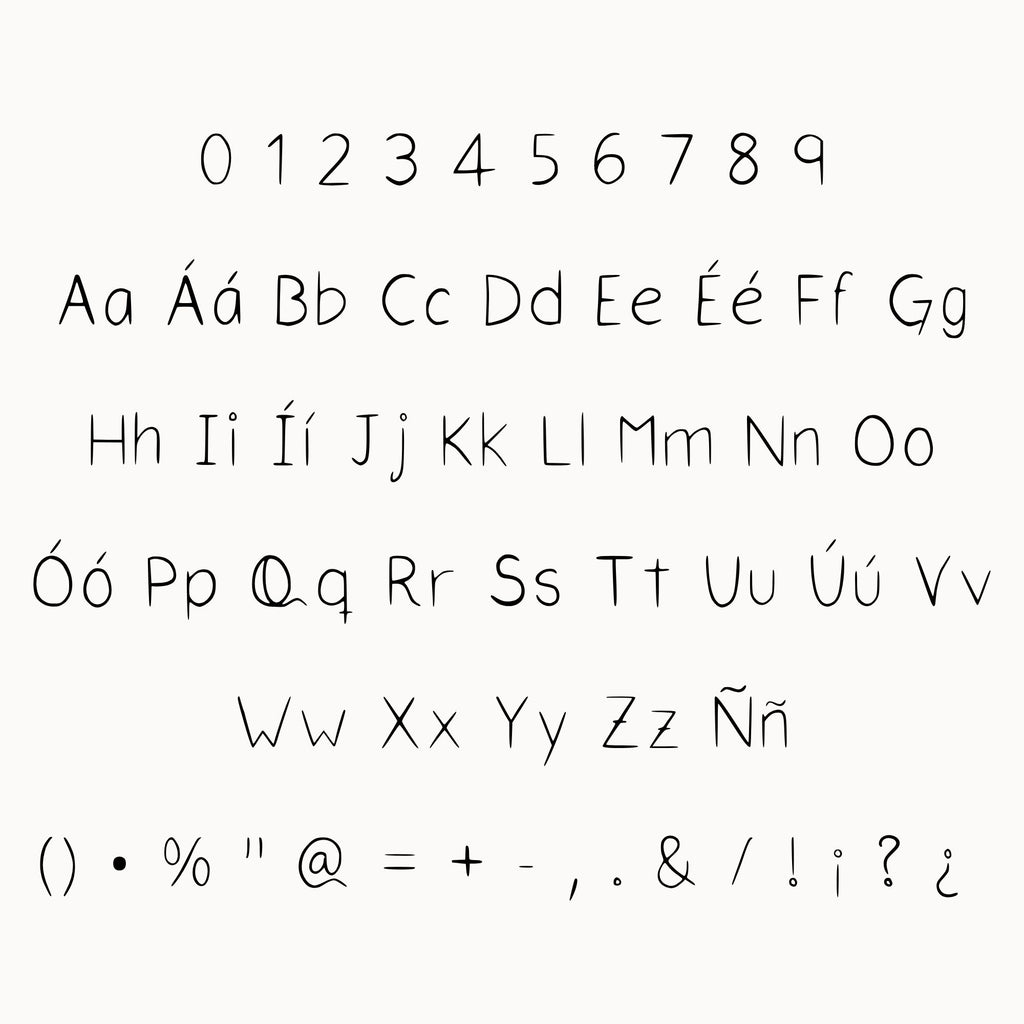 Fuente estilo hecho a mano - Fola Regular