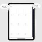 Cuaderno Digital Universidad | UPlanner Azul | Stickers