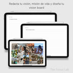Agenda de Desarrollo Personal Digital Sin Fecha - Diseño de página mensual