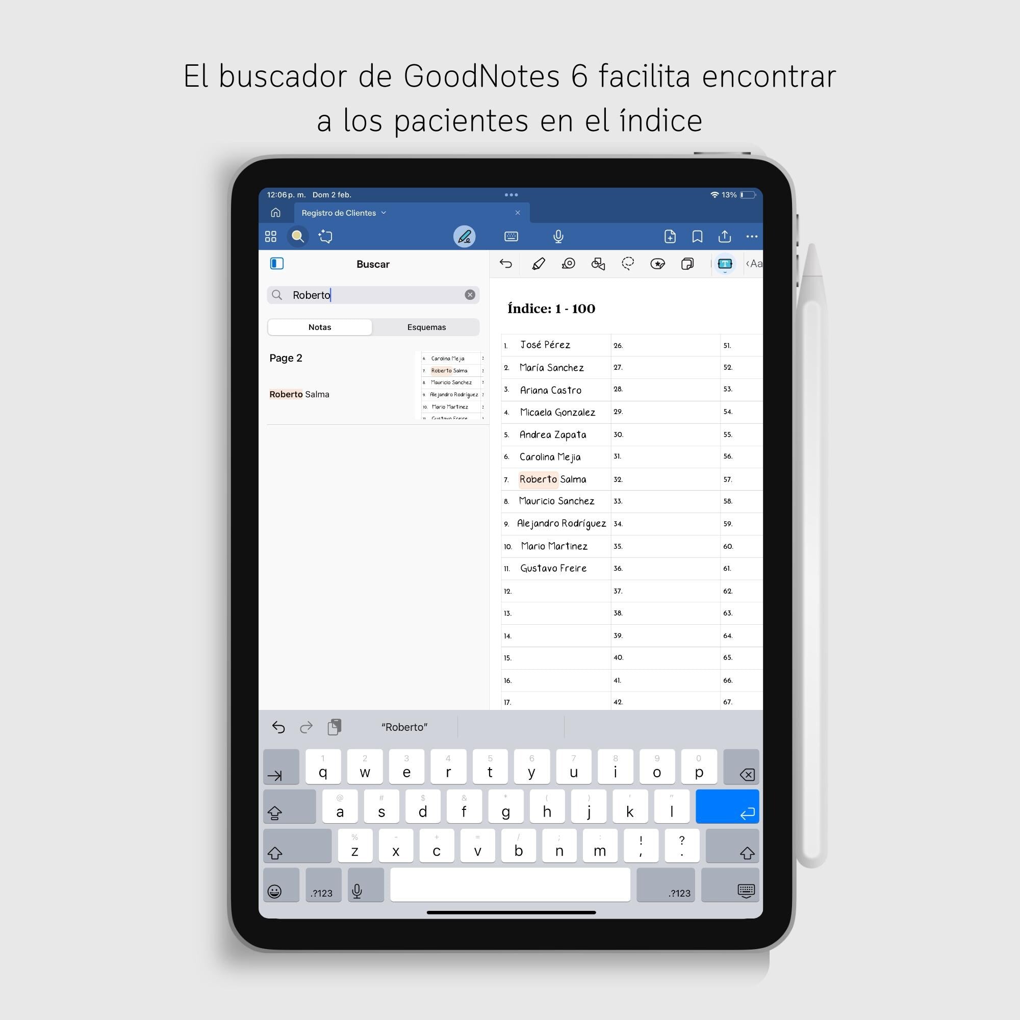 Historia Clínica Dental Digital | Registro de Pacientes - Portada del planner digital
