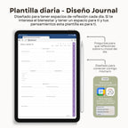Agenda Digital Flores Lila 2026 Diaria