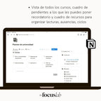 Plantilla de Notion para la Universidad Y Tesis