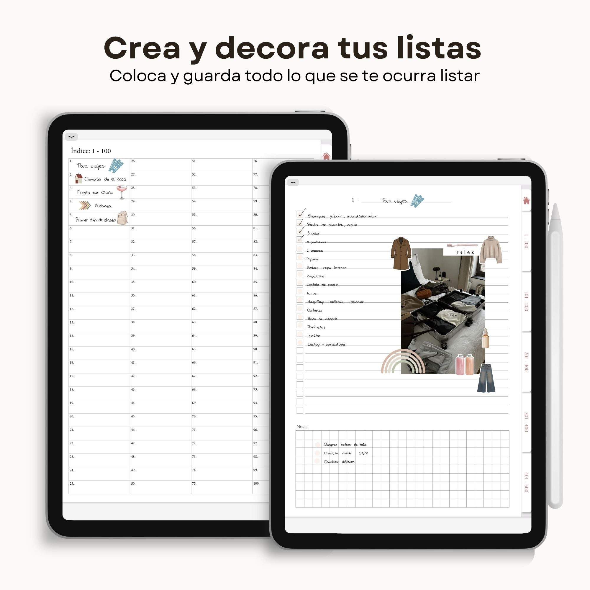 To Do List | Dump & Breath | Cuaderno Digital
