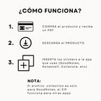 Stickers Digitales | Navidad Collection | Pack de 60 unidades - Diseño de página mensual