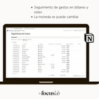 Seguimiento de Gastos | Plantilla de Notion