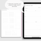 Cuaderno Digital Universidad | UPlanner | Stickers