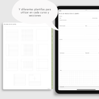 Cuaderno Digital Universidad | UPlanner | Stickers