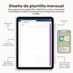 Agenda Digital Flores Lila 2026 Diaria