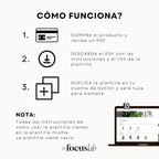 Closet Manager en Notion - Detalle de diseño