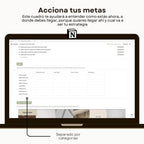 Reset & Plan 2026 - Plantilla de Notion - Página de hábitos y metas