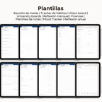 Agenda Digital Vichy Gris 2026 Diaria