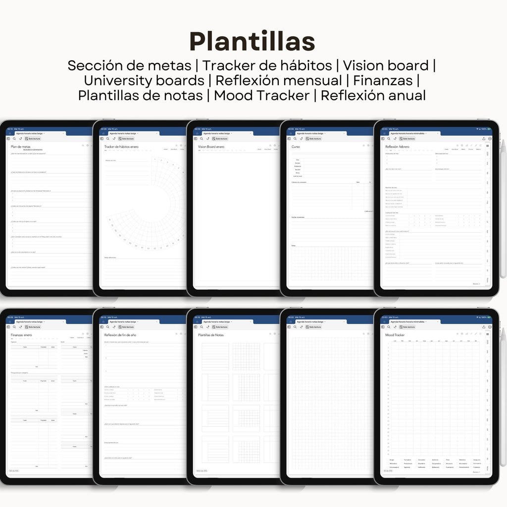 Agenda Digital Minimalista 2026 Diaria
