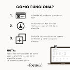 Seguimiento de Gastos | Plantilla de Notion - Página de hábitos y metas
