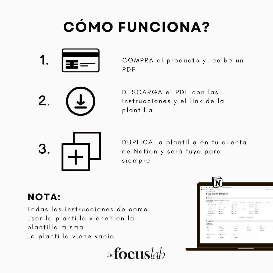 Seguimiento de Gastos | Plantilla de Notion