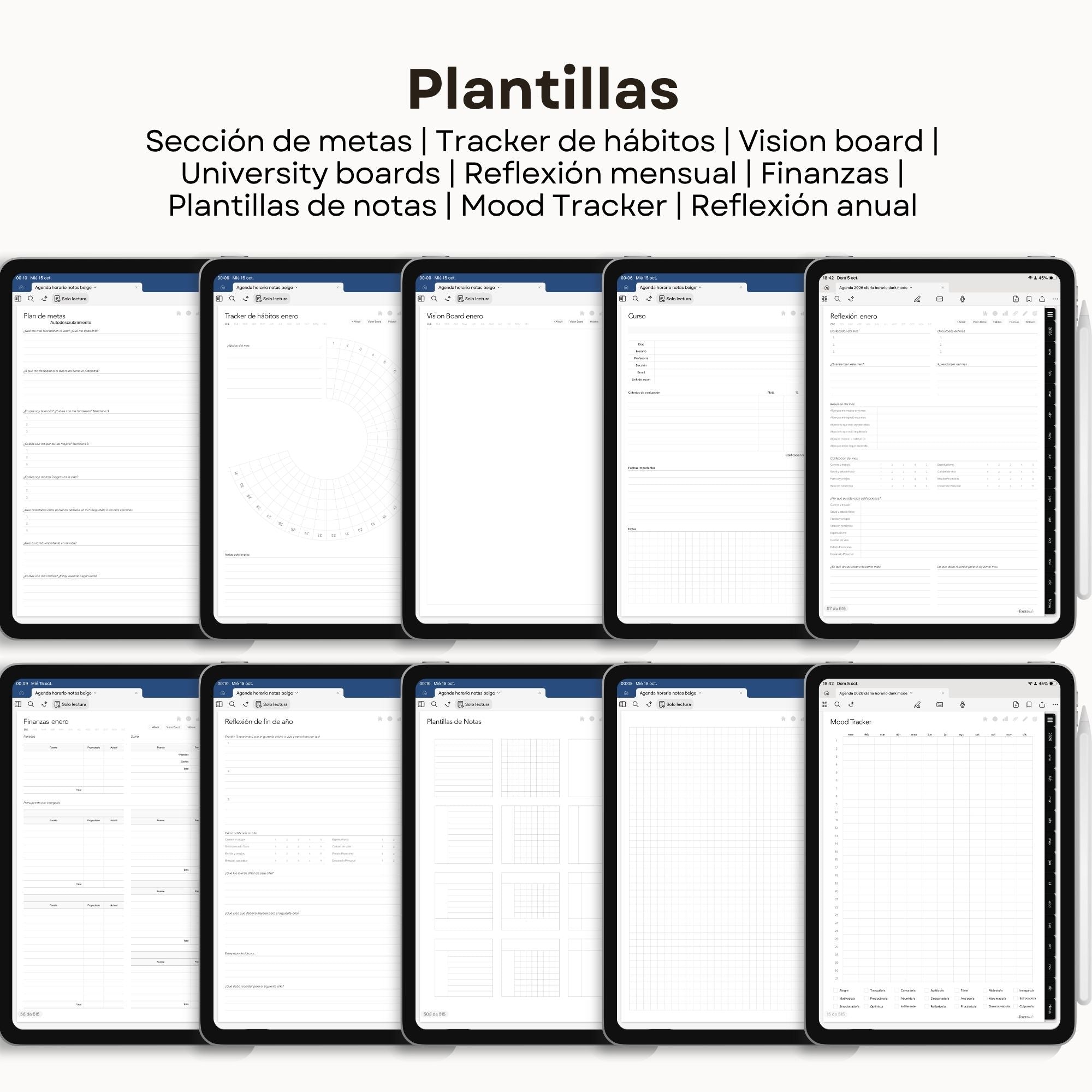 Agenda Digital Dark Mode 2026 Diaria