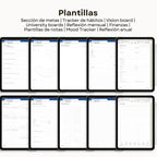 Agenda Digital Vichy Matcha 2026 Diaria - Mockup en iPad
