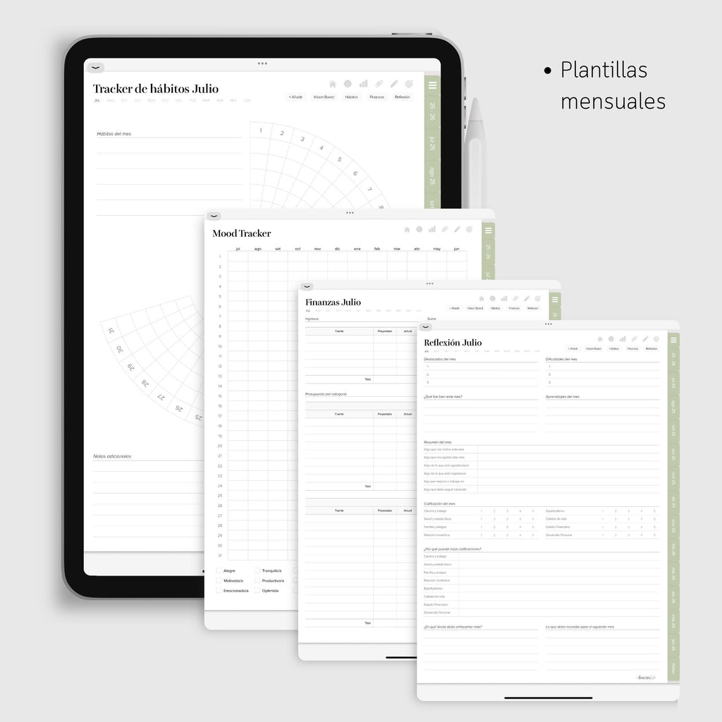 Agenda Digital Matcha 2025-2026 - Detalle de diseño