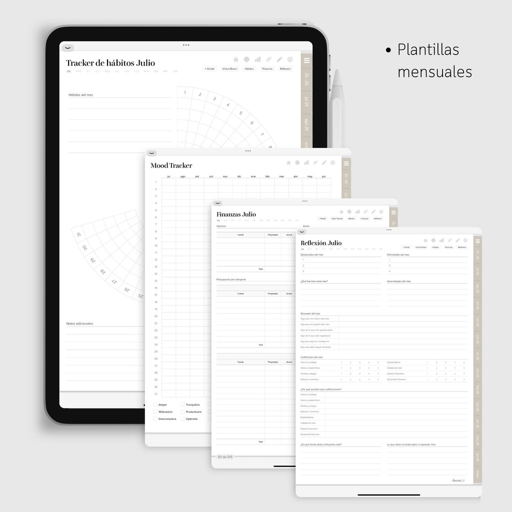 Agenda Digital Beige 2025-2026