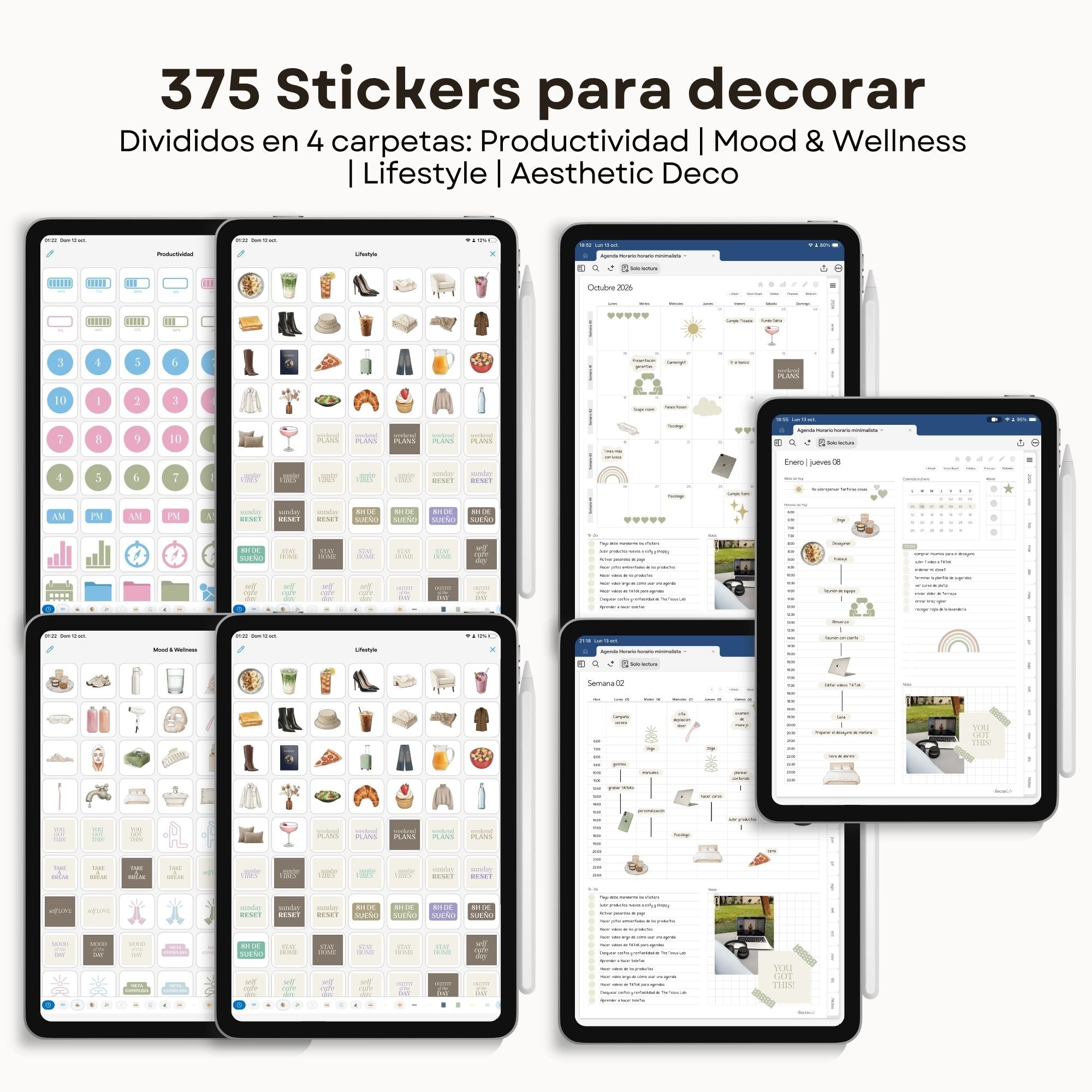 Agenda Digital Minimalista 2026 Diaria