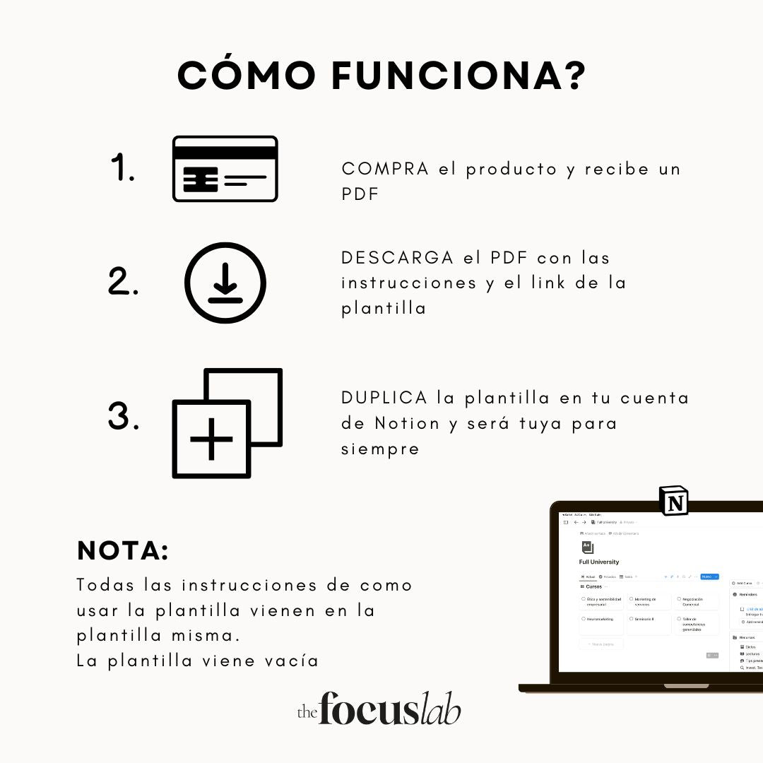 Plantilla de Notion para la Universidad Y Tesis - Página de hábitos y metas