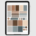 Stickers Digitales | Minimal Collection | Pack de 228 stickers