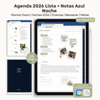 Agenda Digital Azul 2026 Diaria