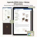 Agenda Digital Chocolate 2026 Diaria