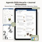 Agenda Digital Minimalista 2026 Diaria