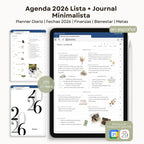 Agenda Digital Minimalista 2026 Diaria