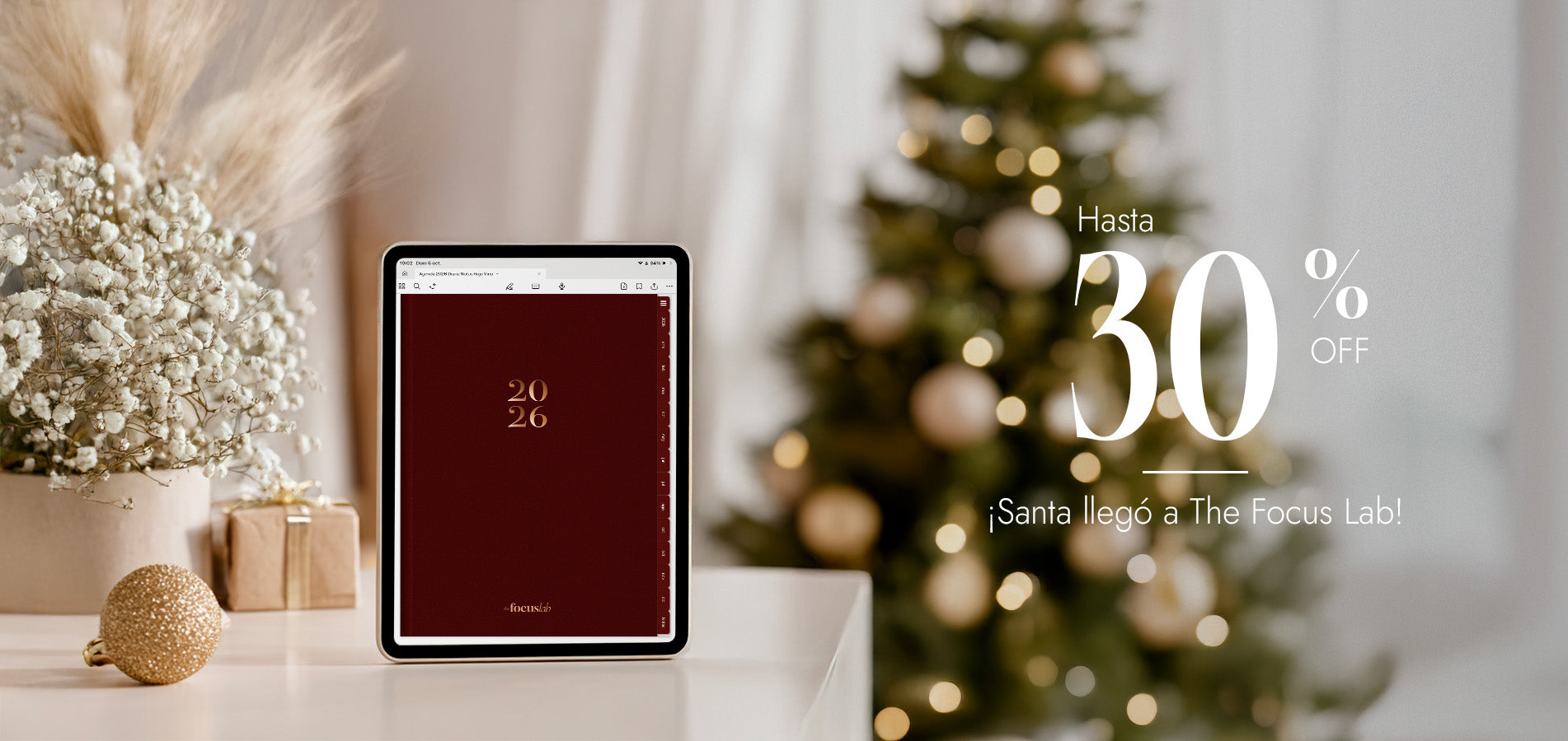 Nueva colección de agendas digitales 2026 the focus lab para planificar, para ipad y tablet