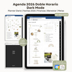 Agenda Digital Dark Mode 2026 Diaria