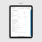 Historia Clínica Dental Digital | Registro de Pacientes - Diseño de página mensual
