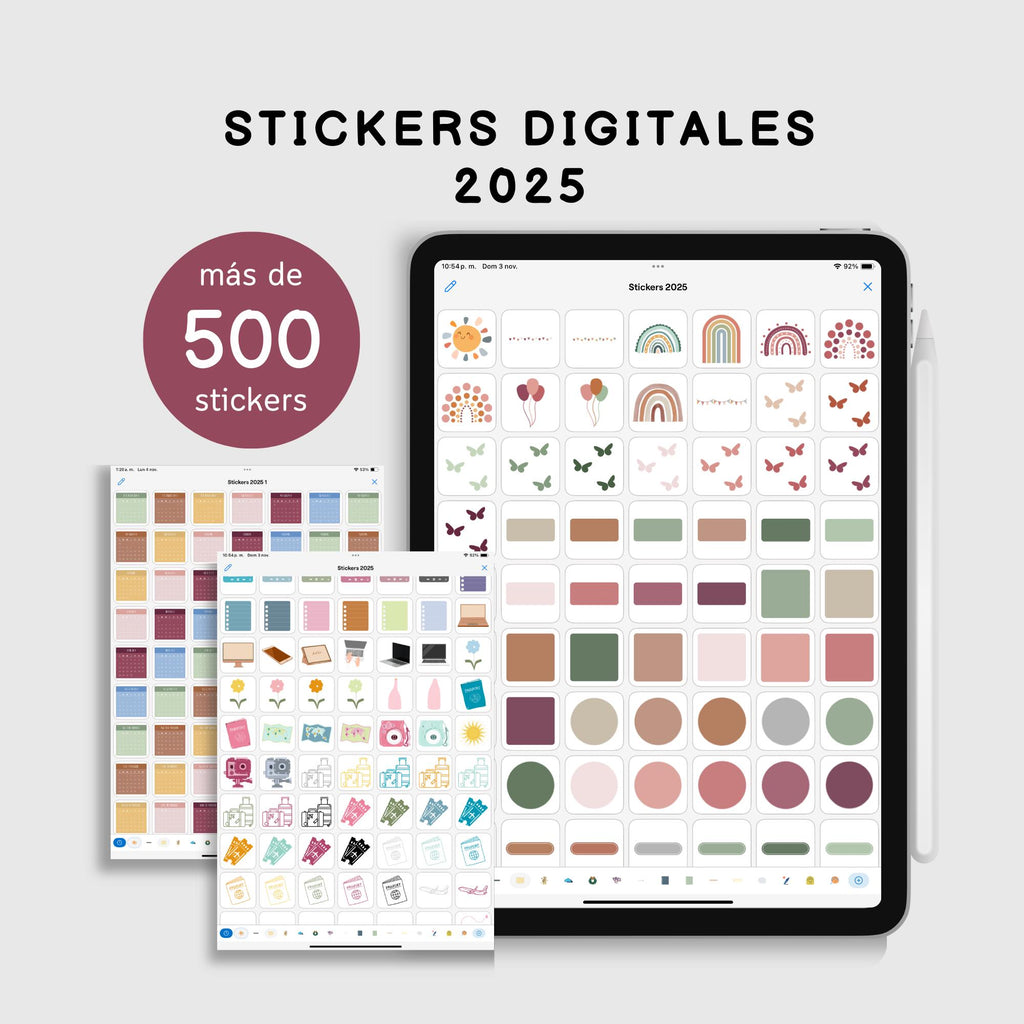 Stickers Digitales | Pack de 500 unidades